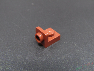 Lego destička - konzola - 1 x 1 - 1 x 1 Inverted - hnědá - reddish brown