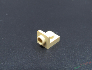 Lego destička - konzola - 1 x 1 - 1 x 1 Inverted - béžová
