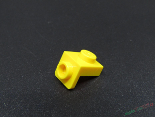 Lego destička - konzola - 1 x 1 - 1 x 1 - žlutá