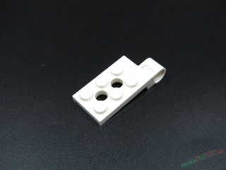 Lego destička speciální 2x4 - bílá