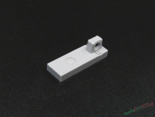 Lego destička speciální 1x3 - světle šedá - light bluish gray
