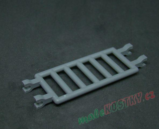 Lego žebřík 7 x 3 - tmavě šedá - dark bluish gray
