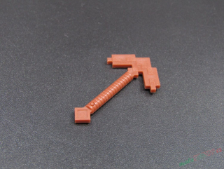Lego Minecraft nářadí - krumpáč - hnědý