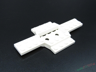 Lego podvozek 6 x 12 - bílý