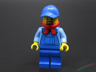 Lego figurka Holiday - strojvedoucí