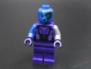 Lego figurka Super Heroes - Nebula - Blue Head
