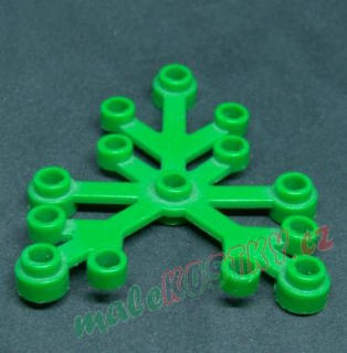 Lego listy 6x5 zelená