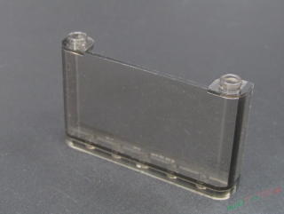 Lego přední sklo 1 x 3 x 6 - průhledné černé (hnědé)