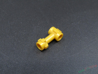 Lego rukojeť/jílec/tyč "T" meče - leskle zlatá