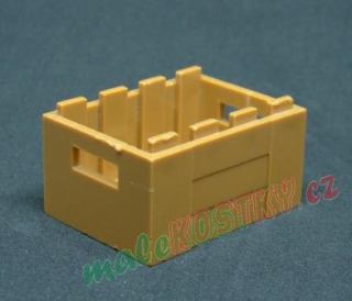 Lego bedna 3x4x2 - medium nougat