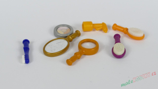 Playmobil kartáček, zrcátko, kartáče