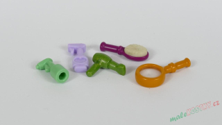 Playmobil lupa, fén, kartáč, rozprašovače