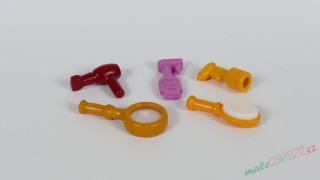 Playmobil lupa, fén, kartáč, rozprašovače