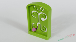 Playmobil stěna - protahování kolečka