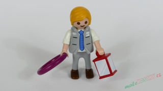 Playmobil figurka s kruhem a svítilnou