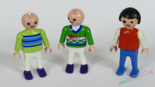 Playmobil figurky 3ks - horší stav