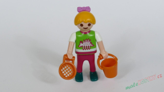 Playmobil figurka s kyblíčkem a sítkem
