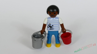 Playmobil figurka s kyblíčky