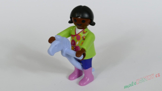 Playmobil figurka s koníčkem na tyči