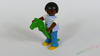 Playmobil figurka s koníčkem na tyči