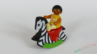 Playmobil figurka na houpacím koníčku