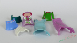 Playmobil části šatů a oblečení
