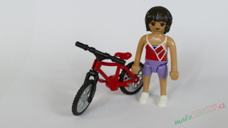 Playmobil figurka a kolo