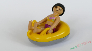 Playmobil nafukovací člun s figurkou