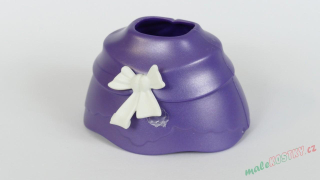 Playmobil šaty pro figurky nasazovací (u mašle není vada, je to část plastového zipového sáčku)