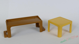 Playmobil školní lavice a stoleček