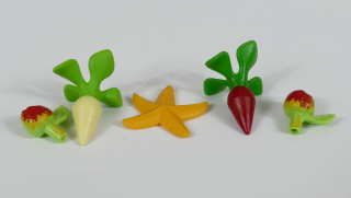 Playmobil zelenina, jablíčka a hvězdička