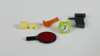 Playmobil zrcátko, budík apod.