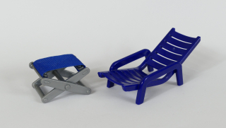 Playmobil lehátko a stolička