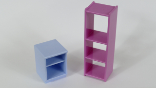 Playmobil skříňky s policemi