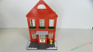 Playmobil dům velký červený - bez střechy