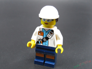 Lego city figurka - vědkyně