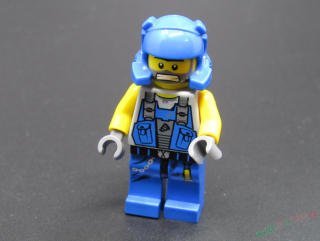Lego figurka Power Miner - Duke - PRASKLÁ RUKA
