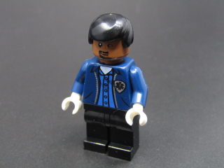 Lego figurka Spider-Man - řidič sanitky - ODŘENÝ OBLIČEJ