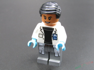Lego figurka Jurassic World - Dr. Henry Wu