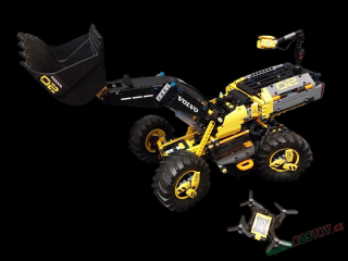 LEGO® Technic 42081 Volvo koncept kolového nakladače ZEUX - POUŽITÉ