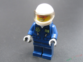 Lego city figurka - Swamp Police - Helicopter Pilot