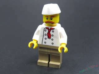 Lego City figurka - prodavač Hot dogů