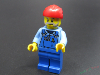 Lego city figurka - řidič odtahovky