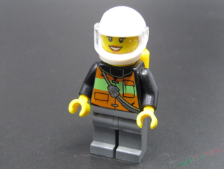 Lego city figurka - hasička pilotka