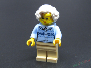 Lego city figurka - babička