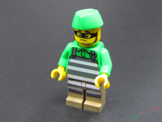 Lego city figurka - vězeň