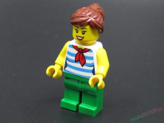 Lego figurka Town - žena od kolotoče