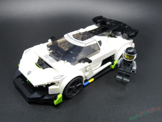 LEGO® Speed Champions 76900 Koenigsegg Jesko - POUŽITÉ