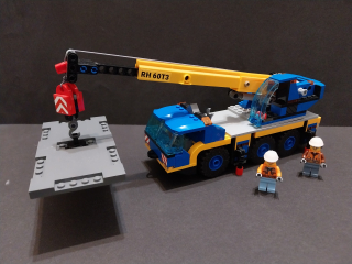 LEGO® City 60324 Pojízdný jeřáb - POUŽITÉ