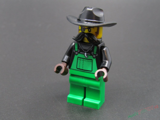 Lego city figurka - Crook Snake Rattler